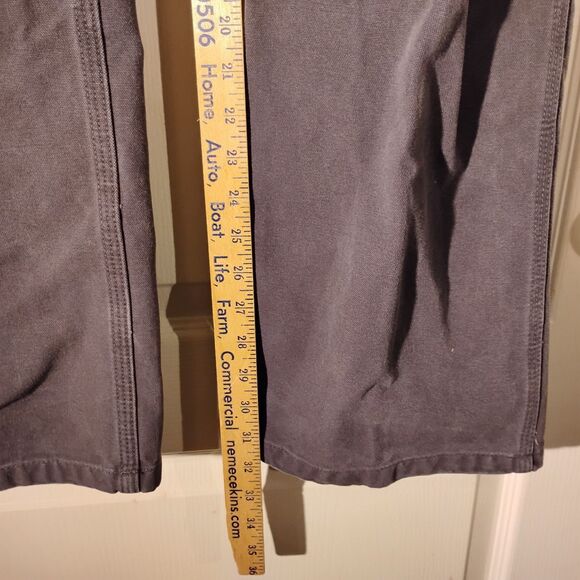 Blaklader pants mens 36x34 gray canvas double knee carpenter utility work - Picture 6 of 9